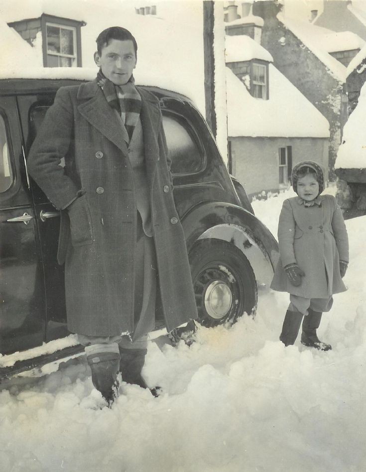 John Jack Patience and his niece Margaret Reid.