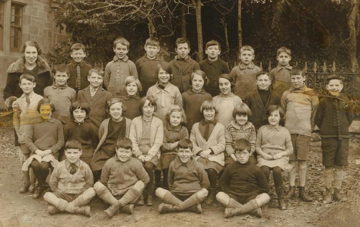Avoch School Photo - c1927