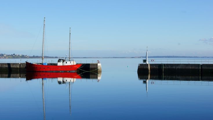 Avoch harbour a spring day 2012