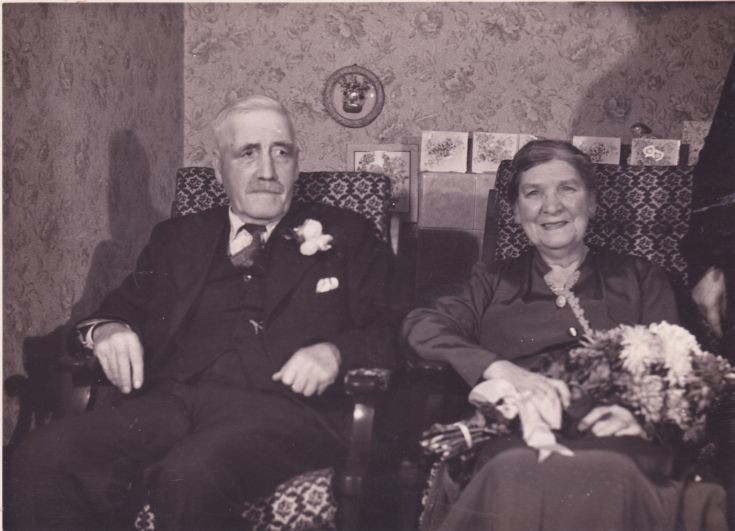 Donal Jack & wife Betsy, Golden Wedding 1954